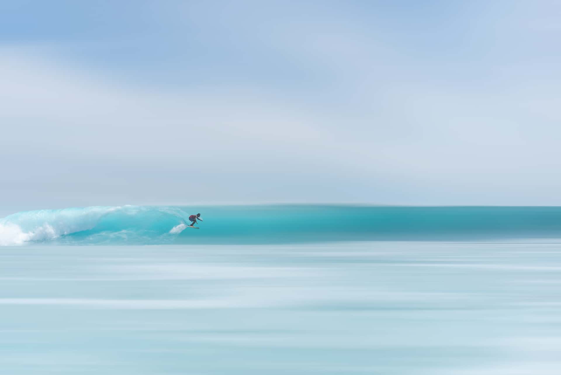 Mati Olivieri photo of surfer in Siargao Island Philippines
