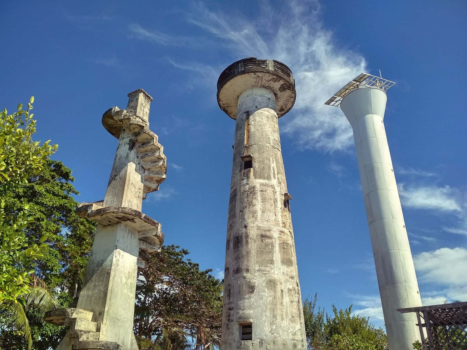 The lighthouses at Cape San Agustin, Governor Generoso