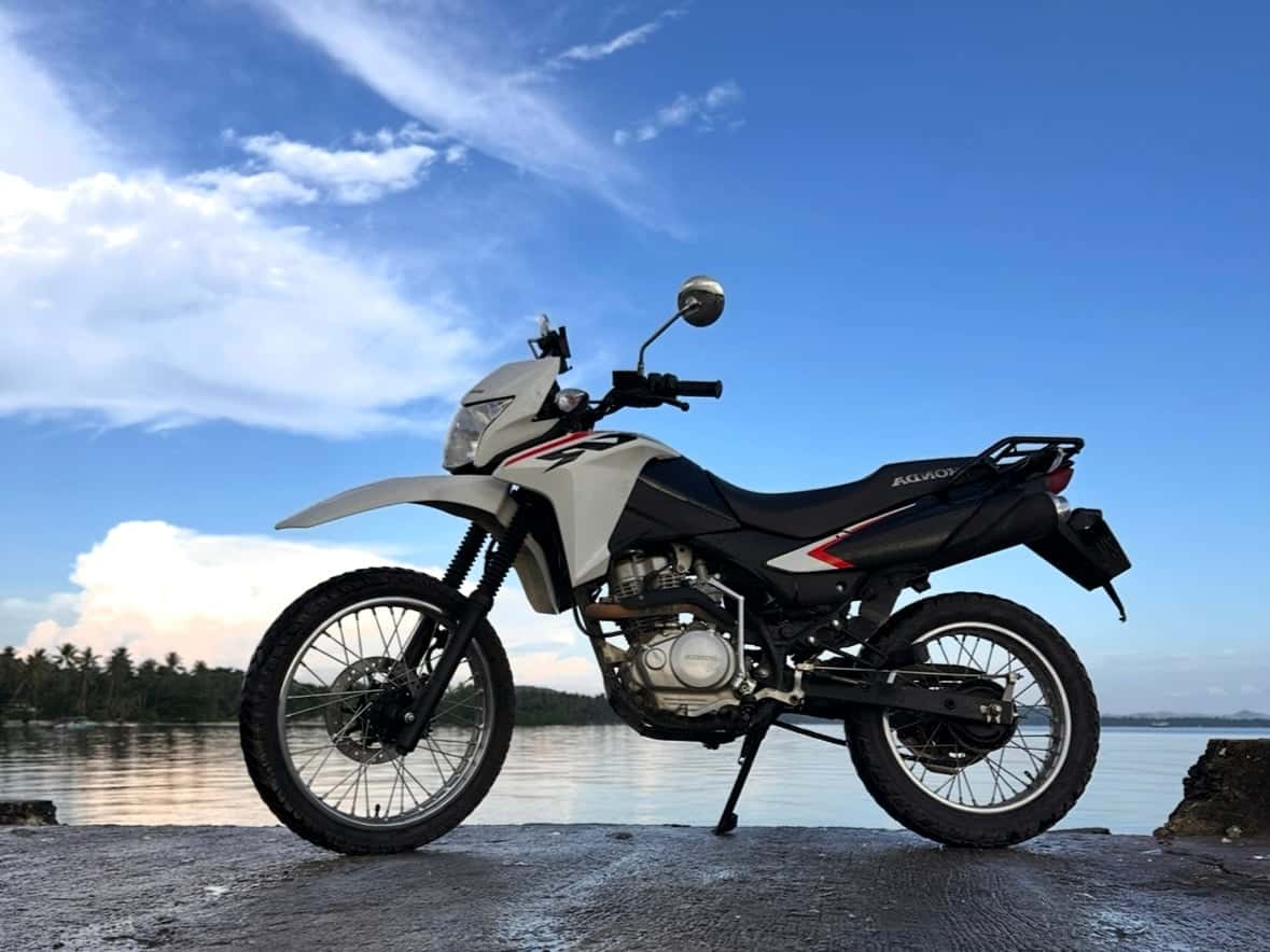 Motorbike Side View