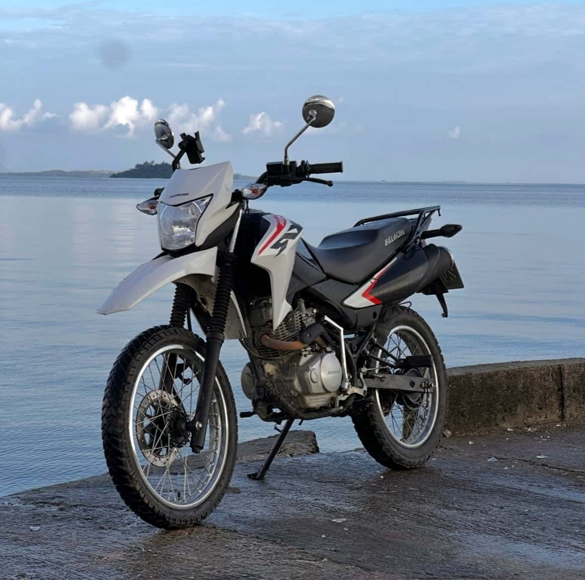 Motorbike Side View
