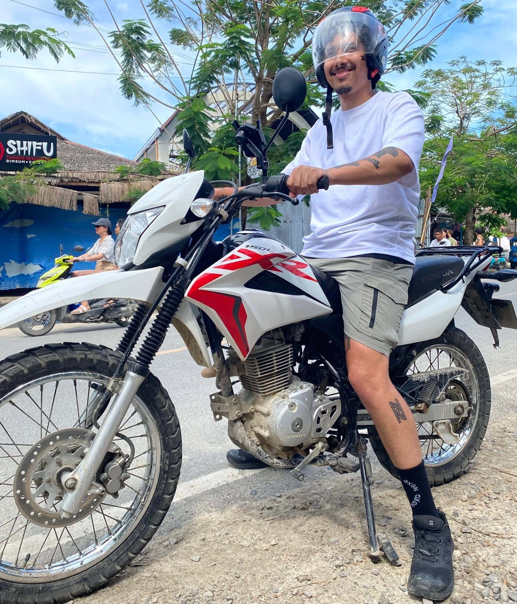 Motorbike Side View