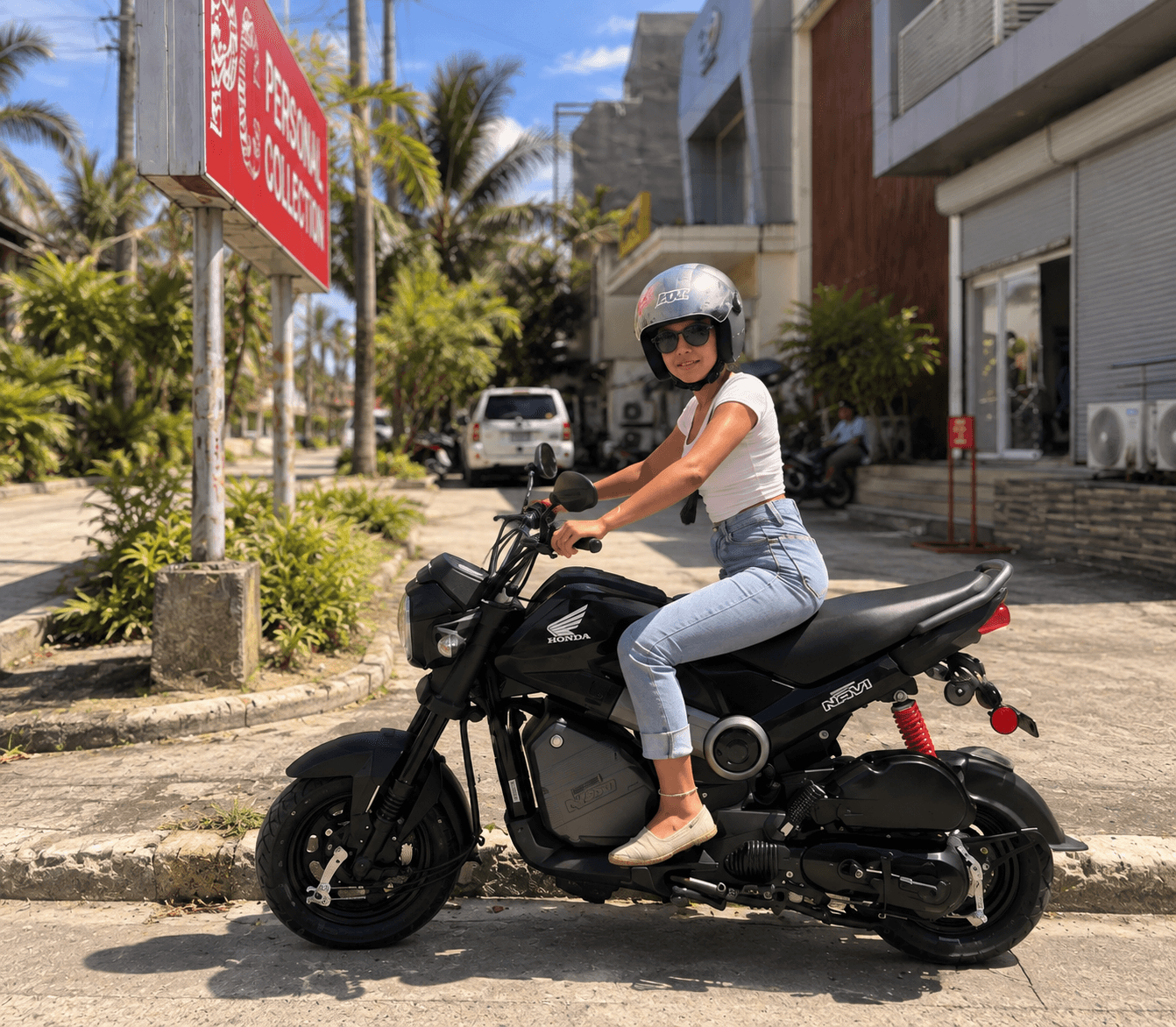 Motorbike Side View