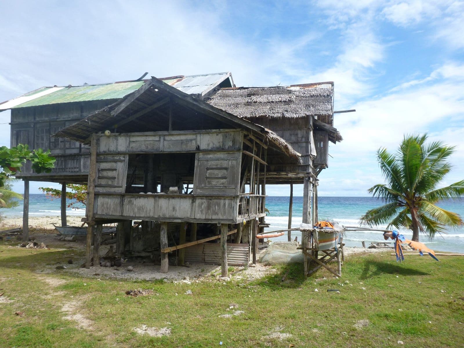 The Cang-isok house on the shore at Libo, Enrique Villanueva, Siquijor