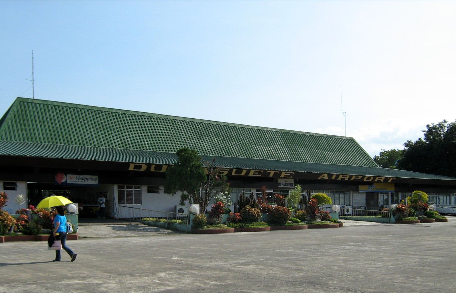 Dumaguete Airport terminal in Sibulan, Negros Oriental