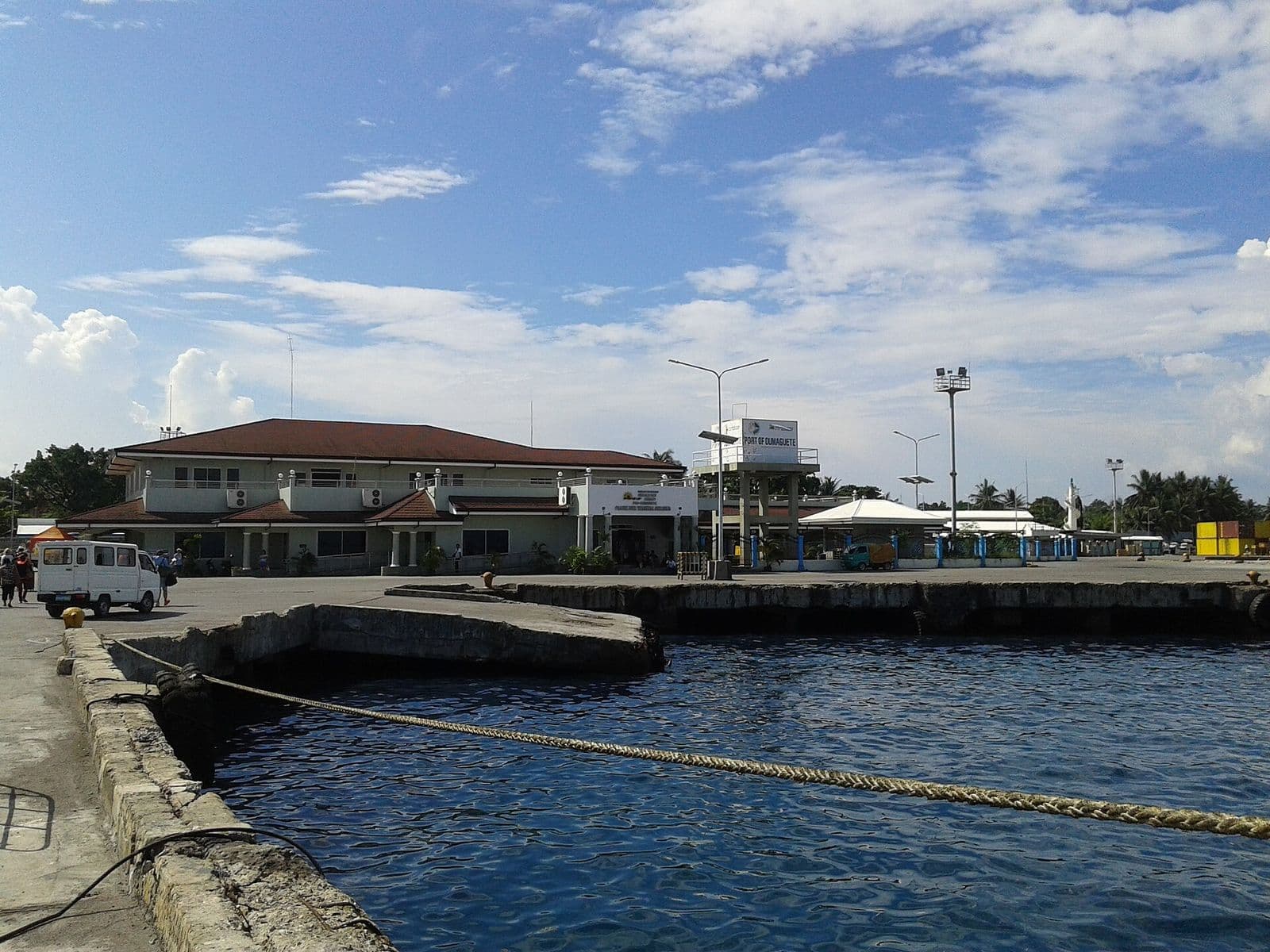 Passenger terminal at the Port of Dumaguete