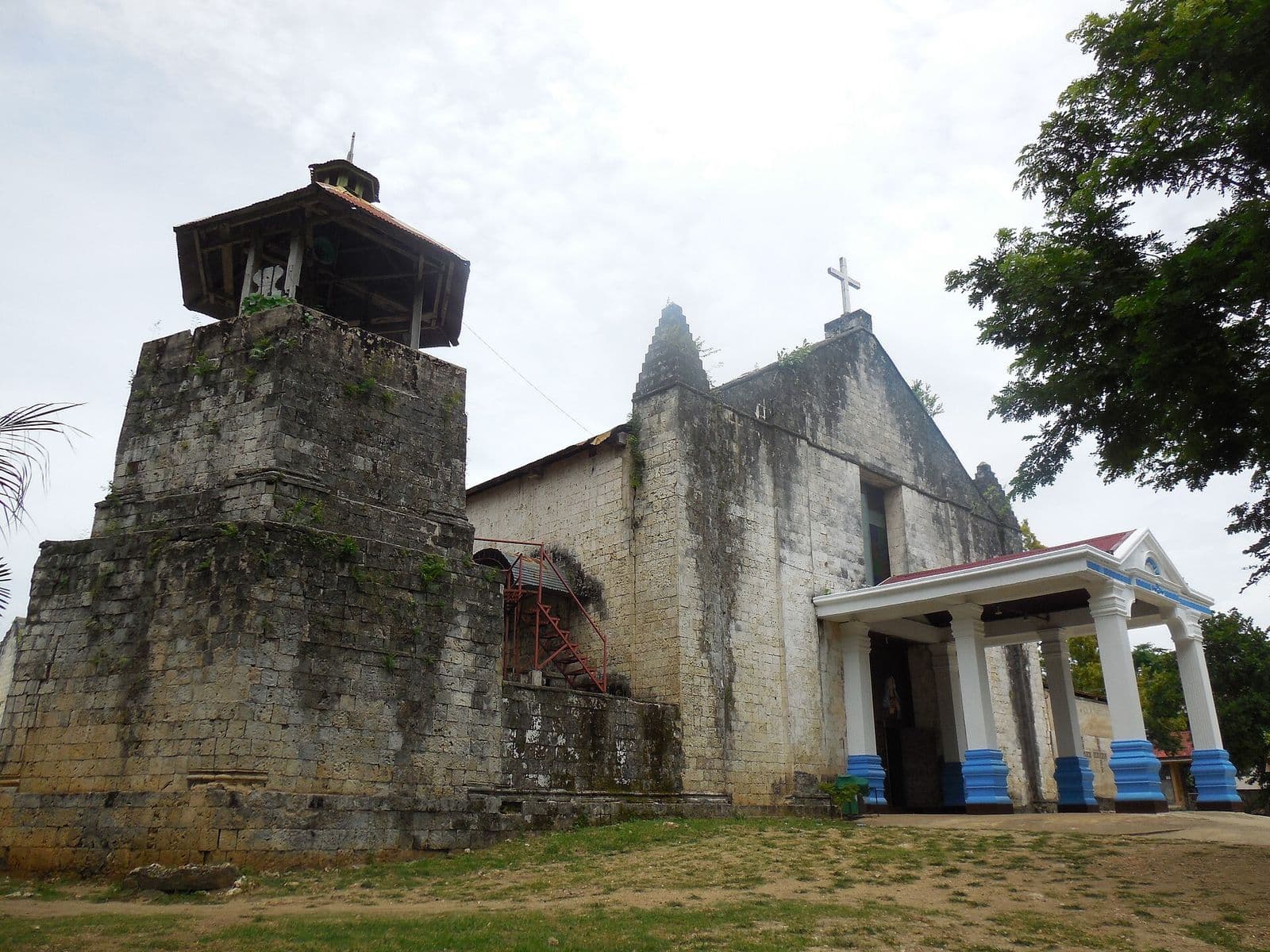 The belfry beside the Divine Providence Church in Maria, Siquijor