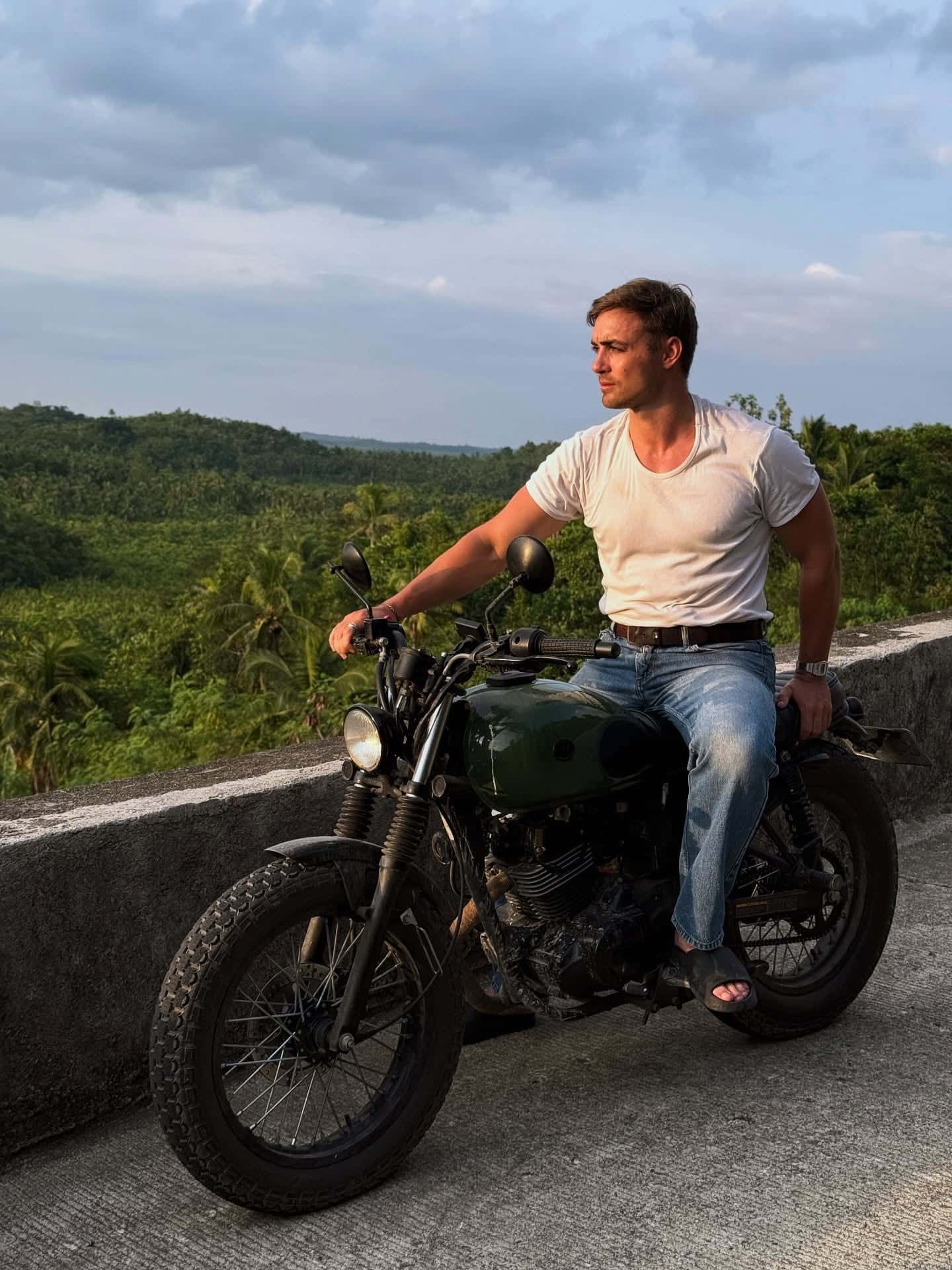 Motorbike Side View
