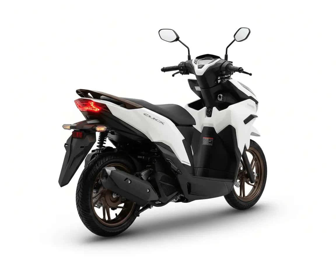 Motorbike Side View
