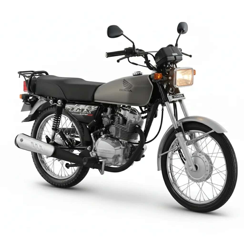 Motorbike Side View