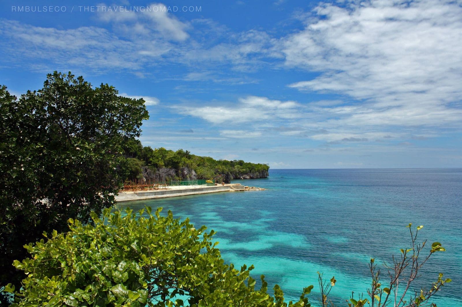 Salagdoong Beach cove in Maria, Siquijor