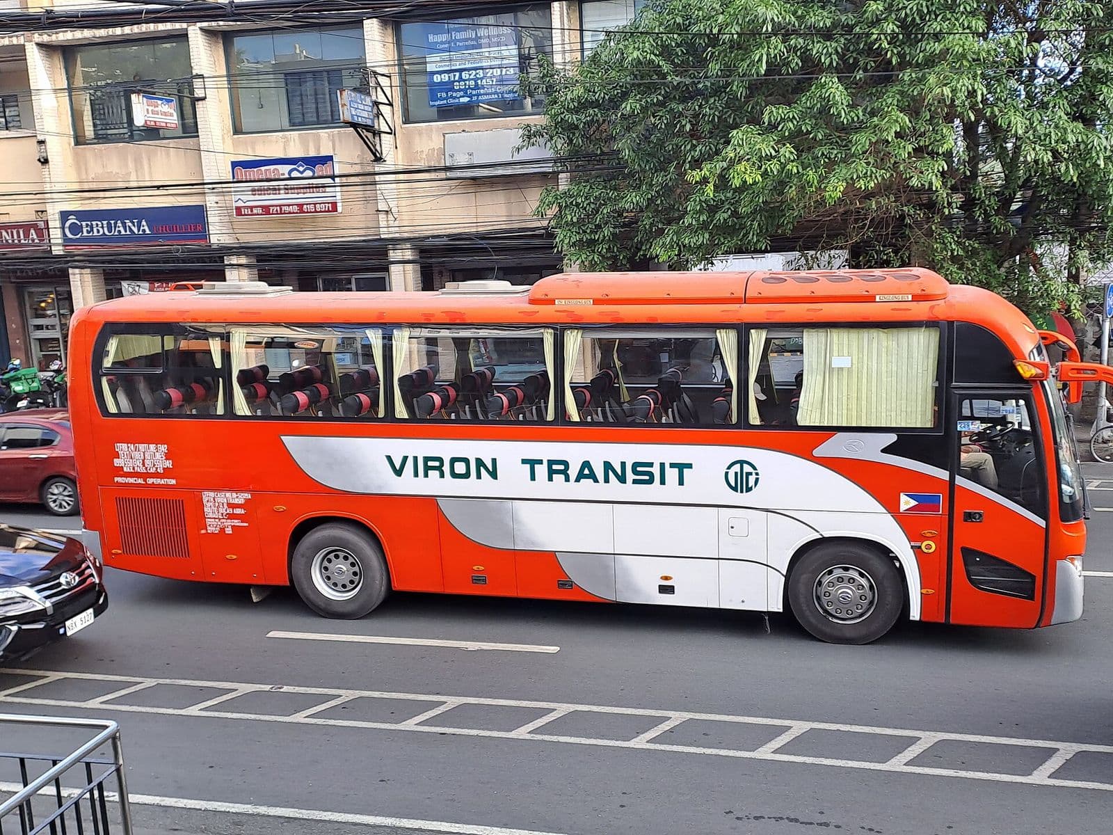 Viron Transit bus in Quezon City